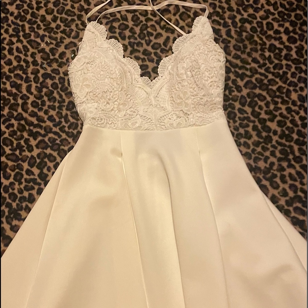 New fashion nova white dress